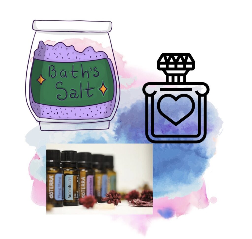 Make Your Own Doterra Perfume And Bath Salts Glitter Girls Pamper Parties 